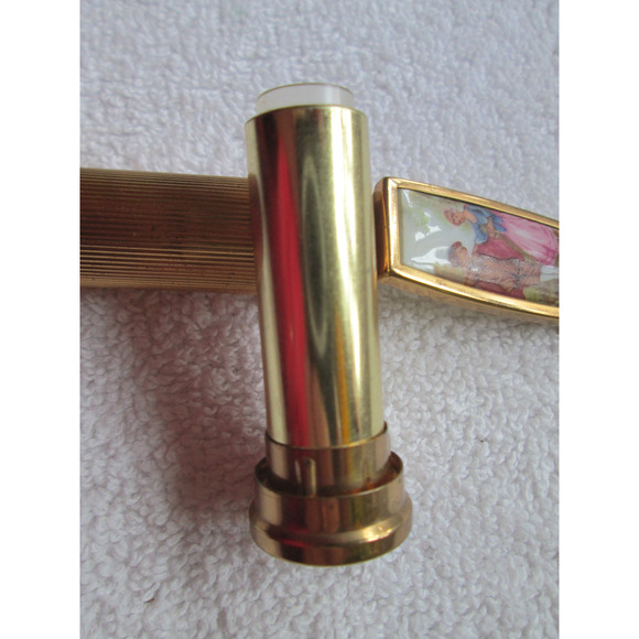 Carmont-Paris-modele depose, Limoges, refillable lipstick with mirror, unused - Picture 9 of 14
